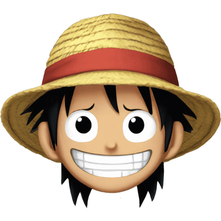 Monkey D Luffy from One Piece  emoji