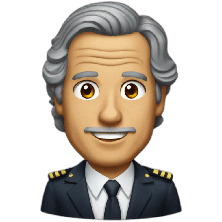 marcelo rebelo de sousa in the sea emoji