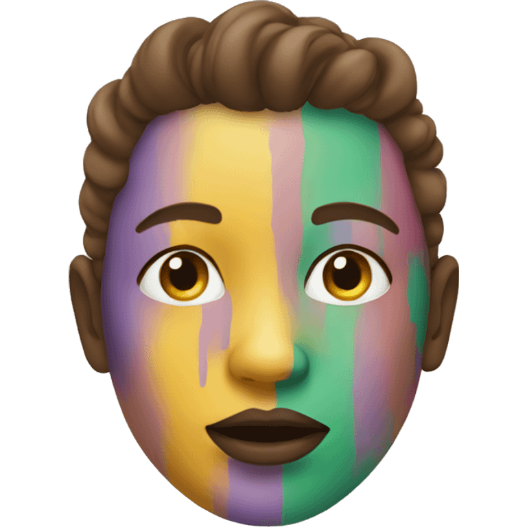 Applying color to face emoji