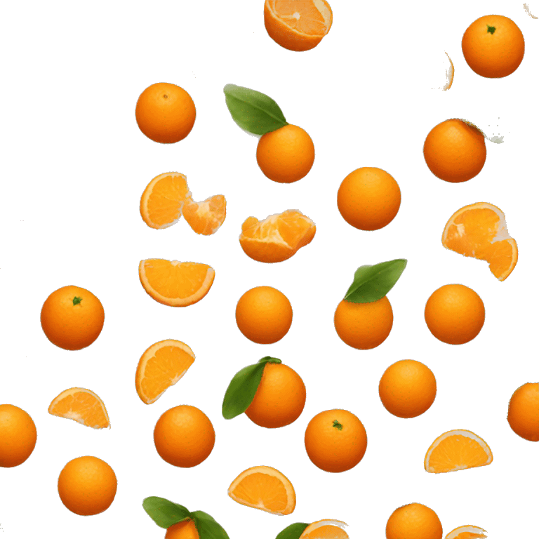  tangerine emoji