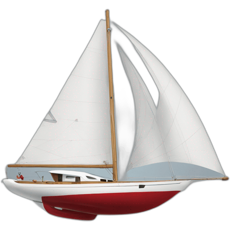 white solaris sail boat emoji