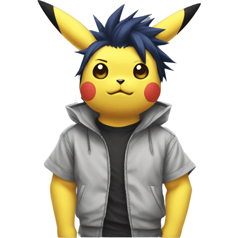 Sasuke Pikachu  emoji