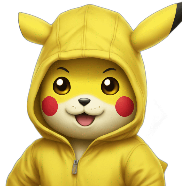 Pikachu-Halloween emoji