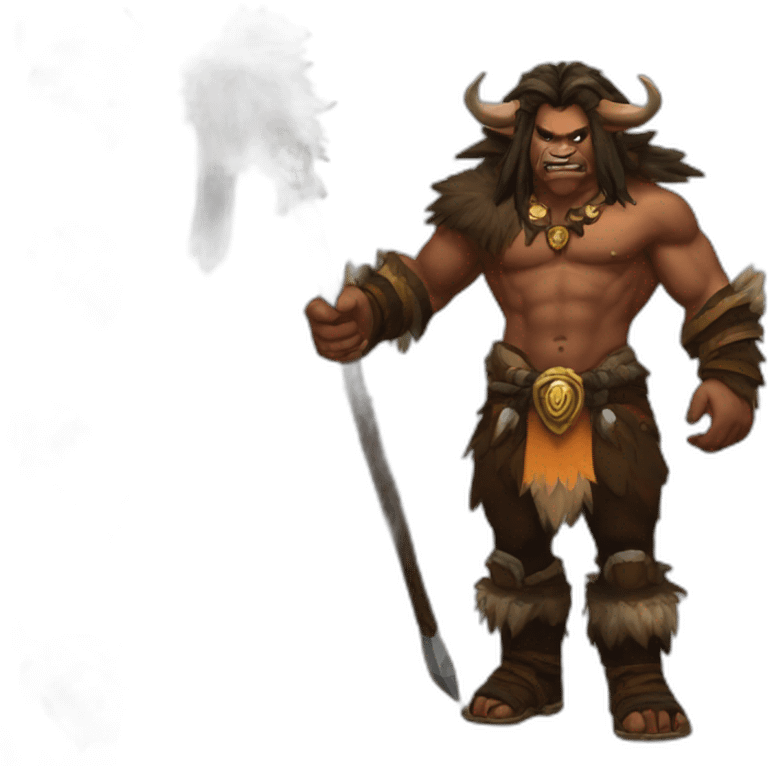 tauren hunter wow style emoji