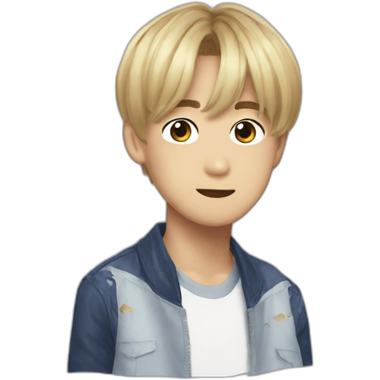 Taehyung from BTS emoji