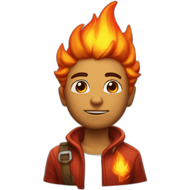 FIREY from battle for dream island emoji