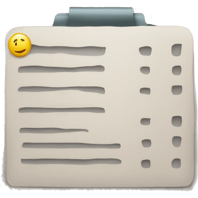 Checklist emoji