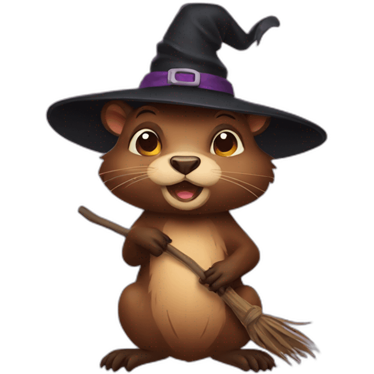 witchy beaver emoji