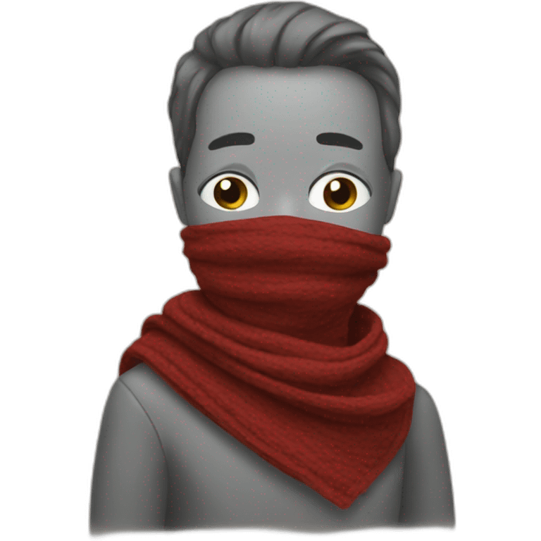 scarf masked emoji