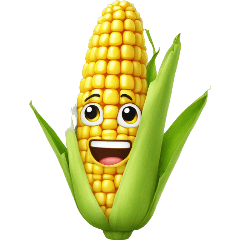 funny one corn emoji