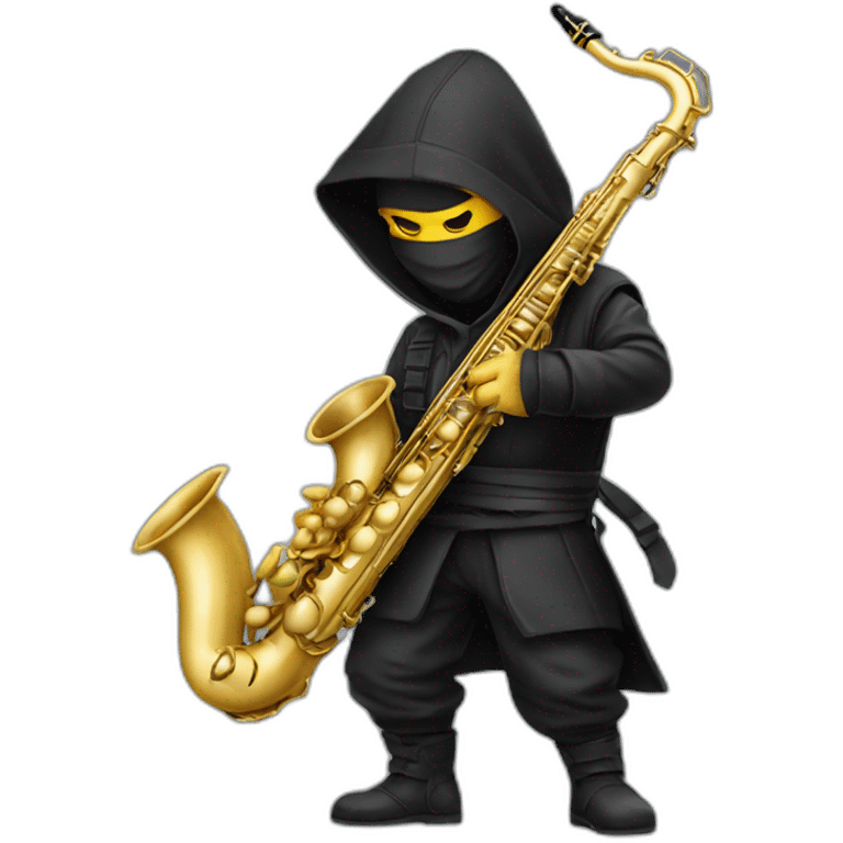 sax ninja emoji