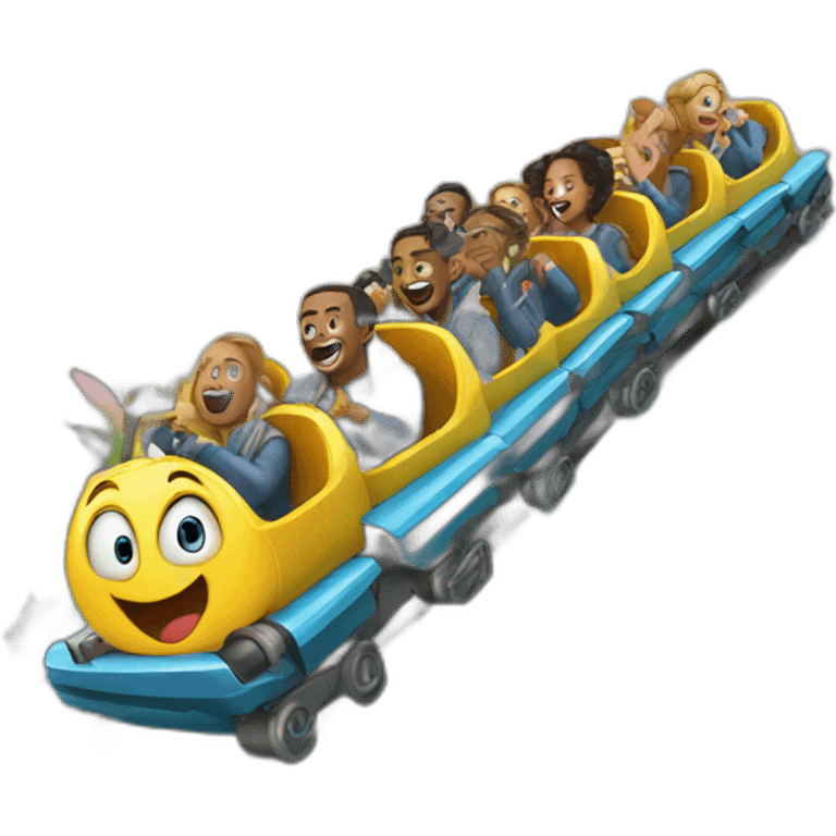 Roller-coaster emoji