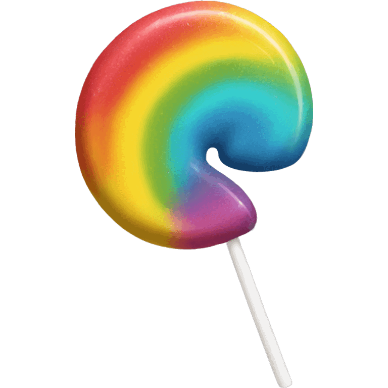 rainbow lollipop emoji