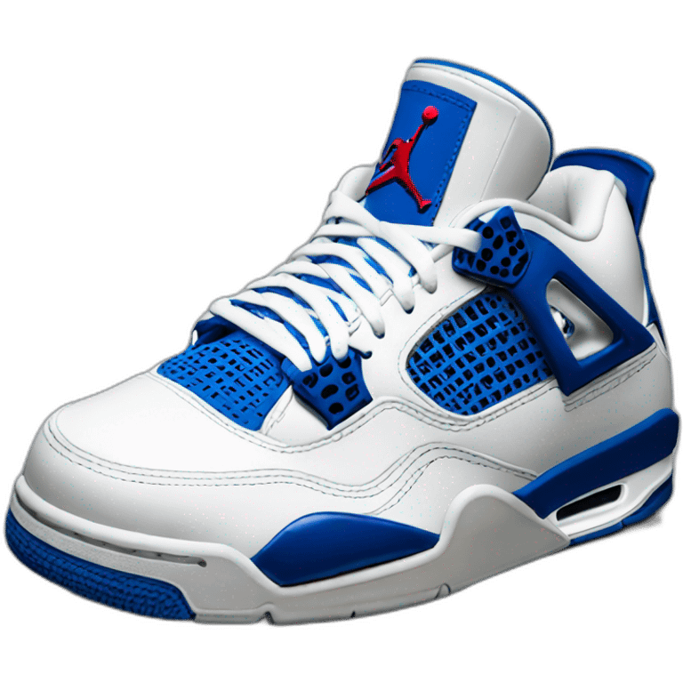 Jordan 4 bleu emoji