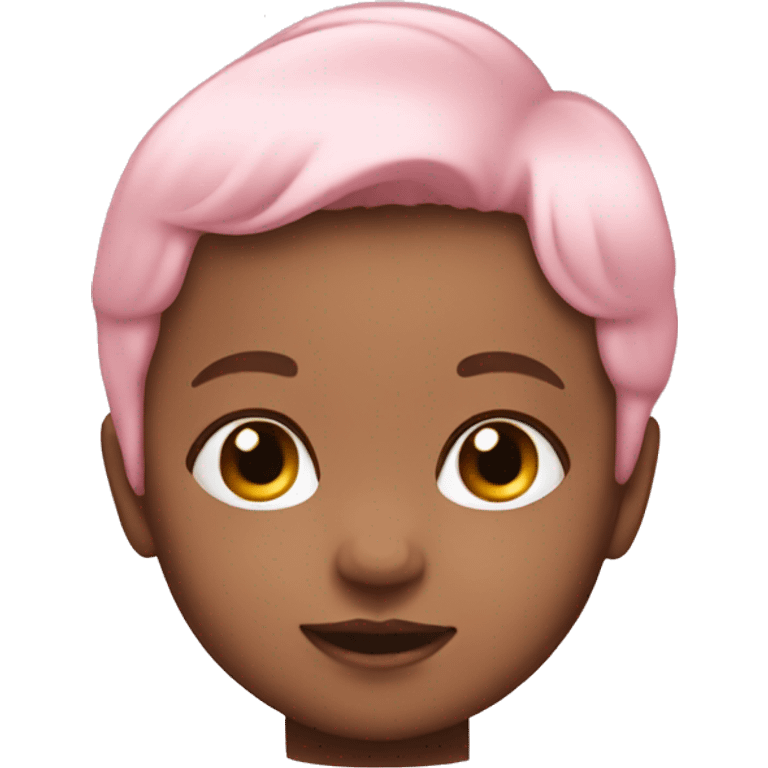 Light pink baby emoji