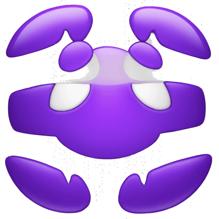 ultra violet sphere emoji