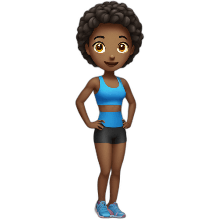 Gym girl  emoji