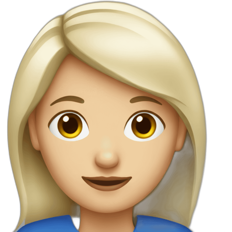 Estonian woman emoji