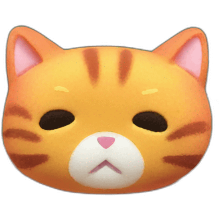 red cat mochi mochi emoji