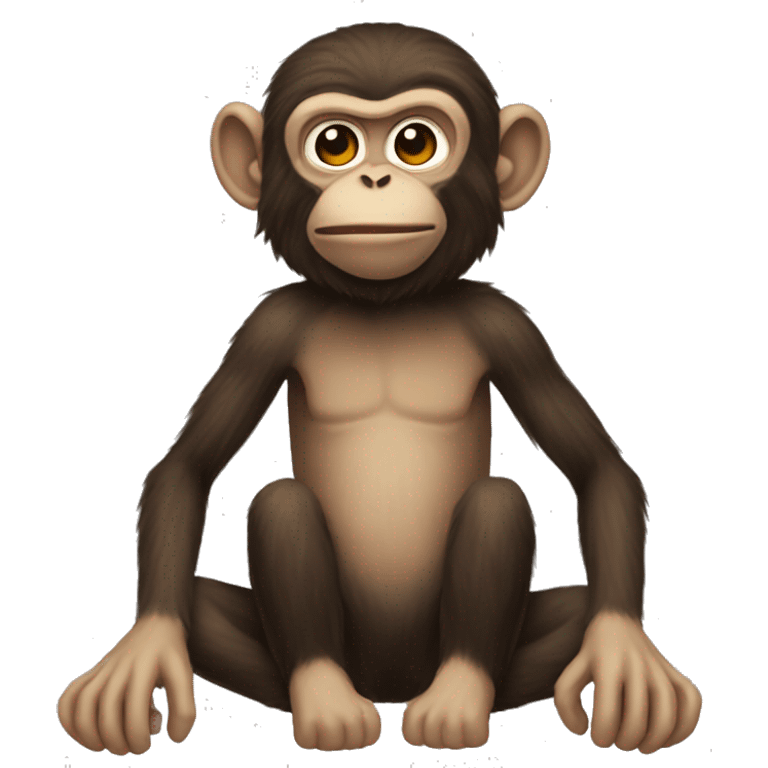 There's a pesky monkey sitting on my soul emoji