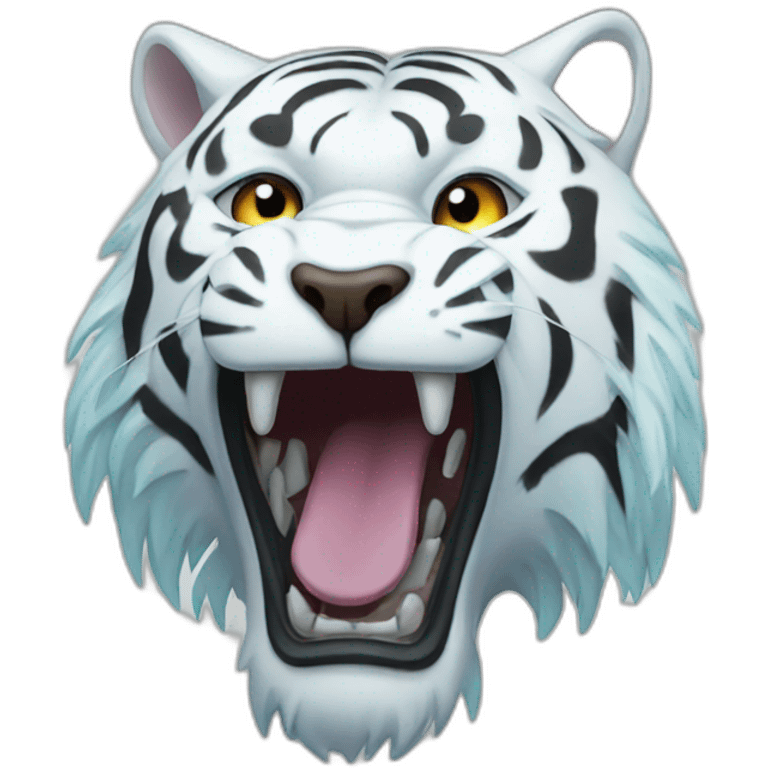 ghost tiger emoji