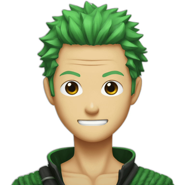 zoro from one piece emoji