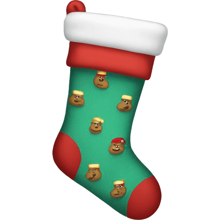 Christmas socks emoji