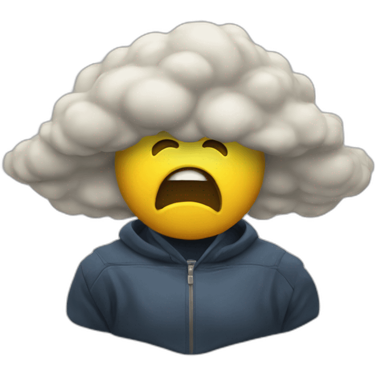 I am the storm that is approching emoji