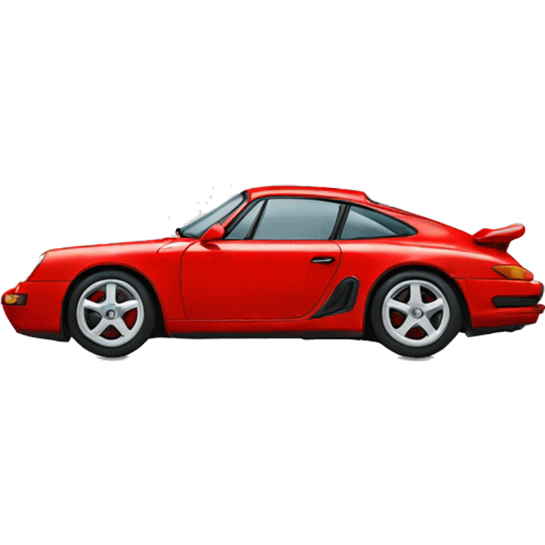 Red Porsche  emoji