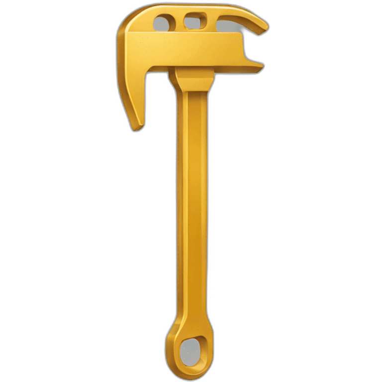 golden hex key emoji