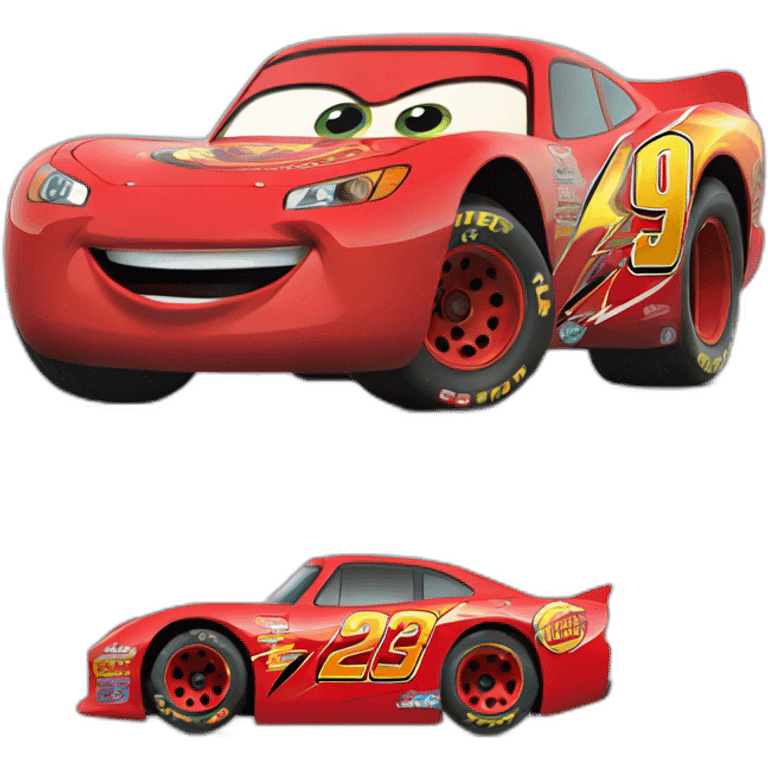 lightning McQueen cars emoji