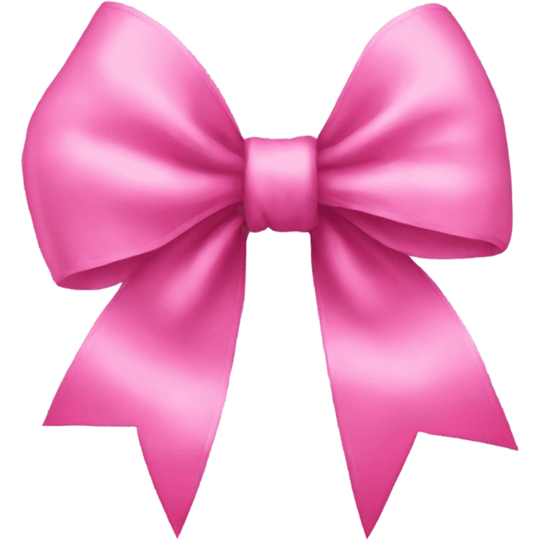 Pink bow emoji