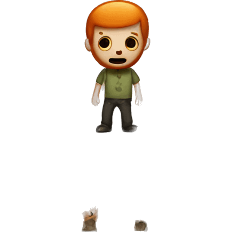 zomboid ginger man emoji