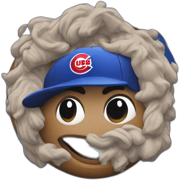 Chicago Cubs logo emoji