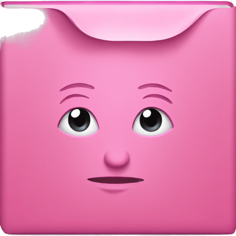 Pink file emoji