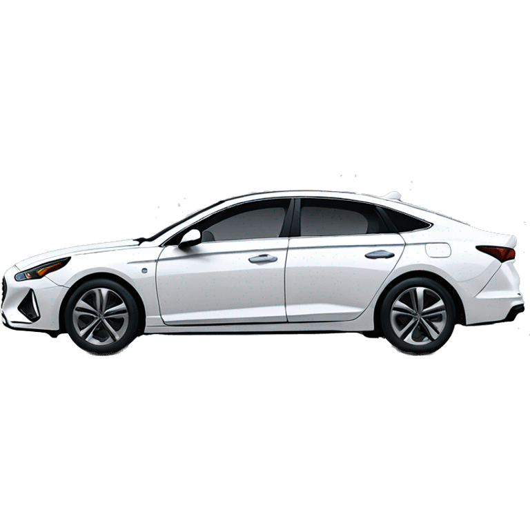 white 2020 hyundai sonata  emoji