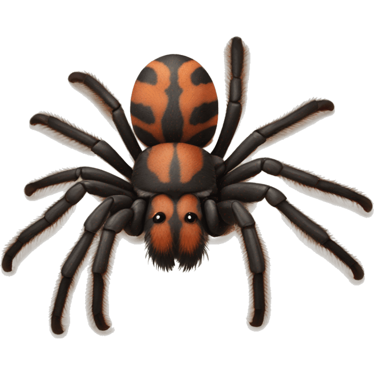 red knee tarantula emoji