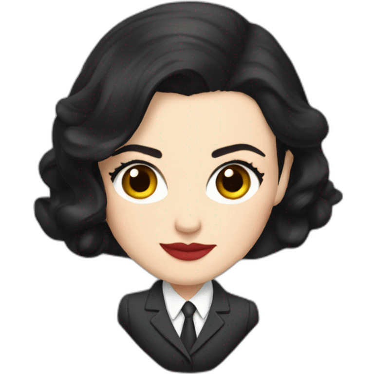 Katie McGrath in a suit  emoji