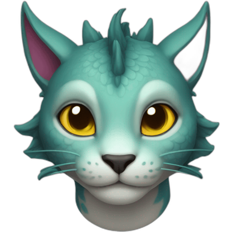 CAT DRAGON emoji