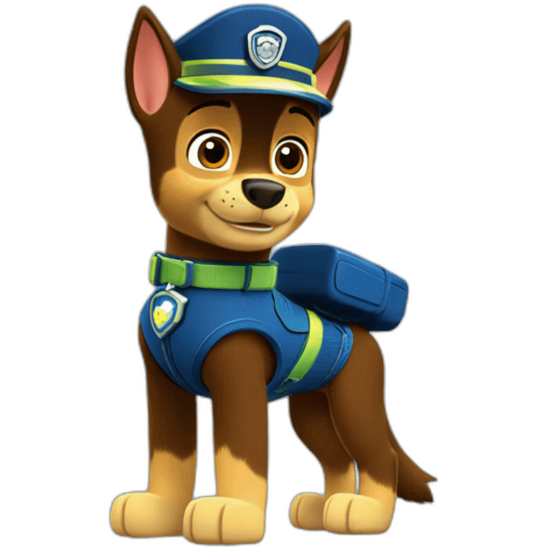 paw patrol chase emoji