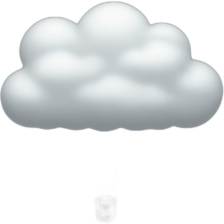 Cloud ballon emoji