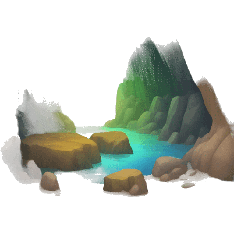 rainbow cave emoji