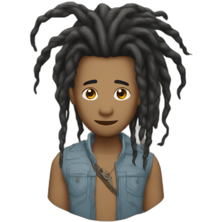 Dreadlocks dragón filmaker  emoji