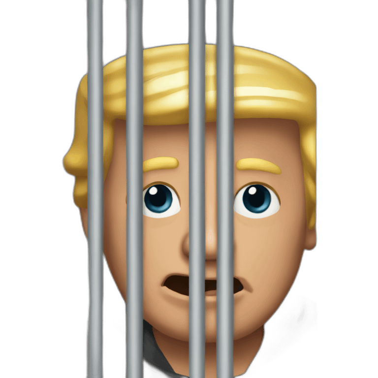 trump-in-jail-cell emoji