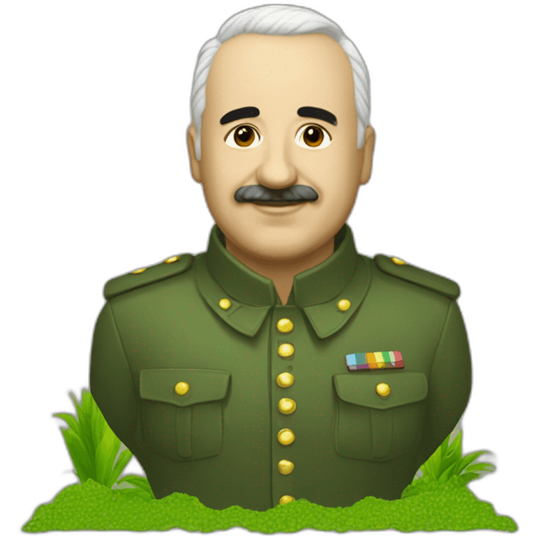 Lgtbi francisco franco in a unocorn in a swamp emoji