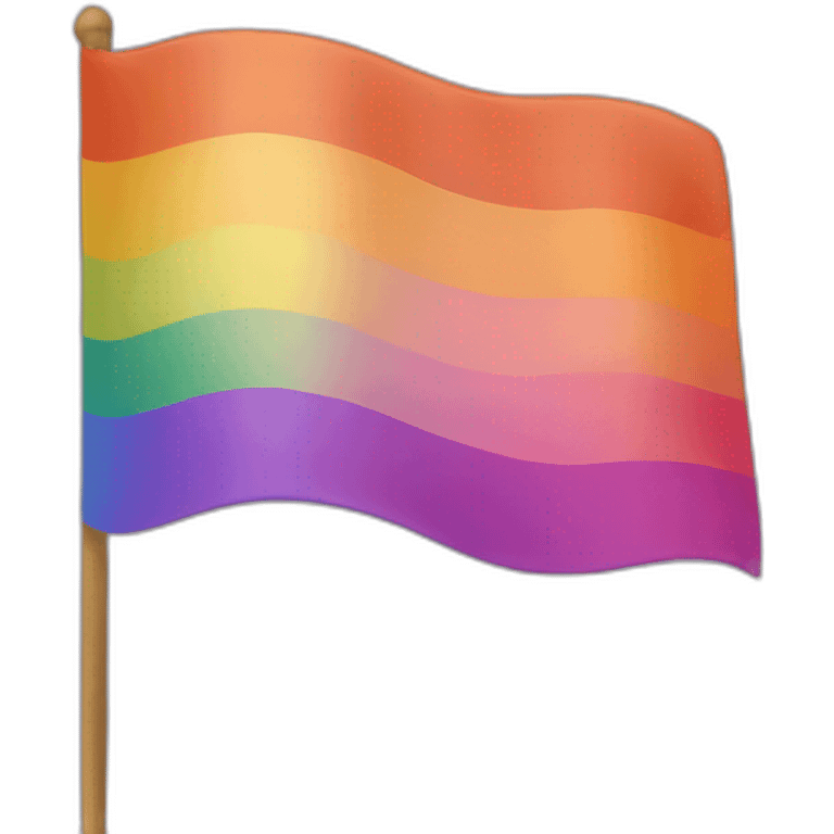 Gay flag emoji