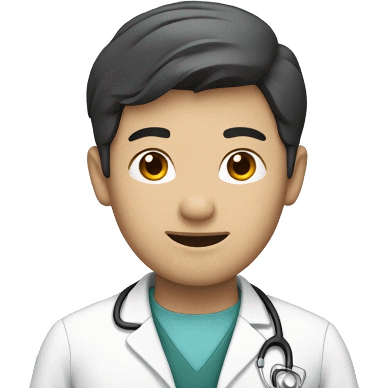 doctor chinese male close up emoji