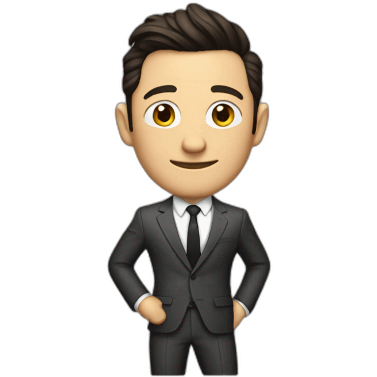 Joseph Gordon levitt suit emoji