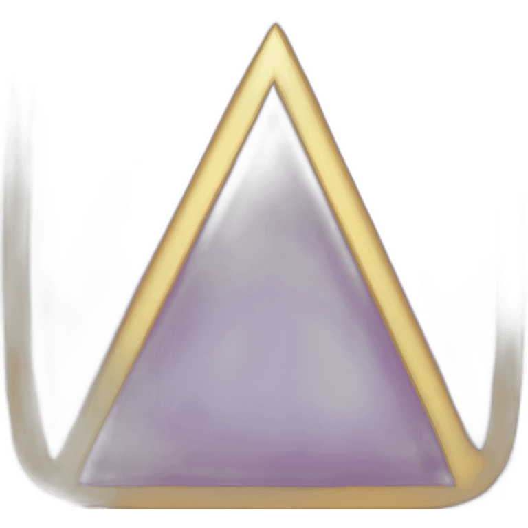 light purple triangle кщпре emoji