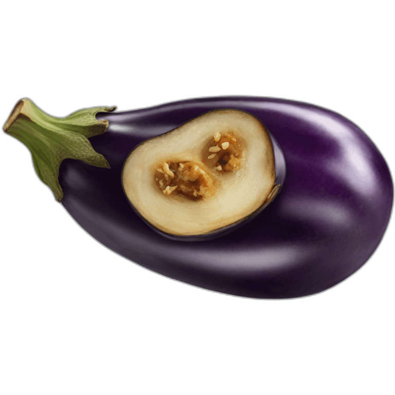 roasted eggplant emoji